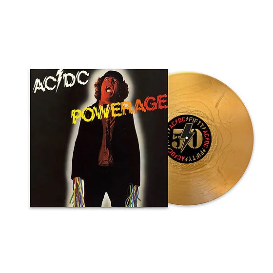 AC/DC - Powerage (50th Anniversary) (Gold Metallic) LP