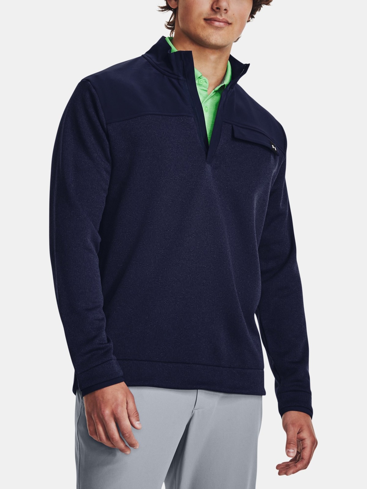 Under Armour Sweatshirt UA Storm SweaterFleece HZ-BLU - Men