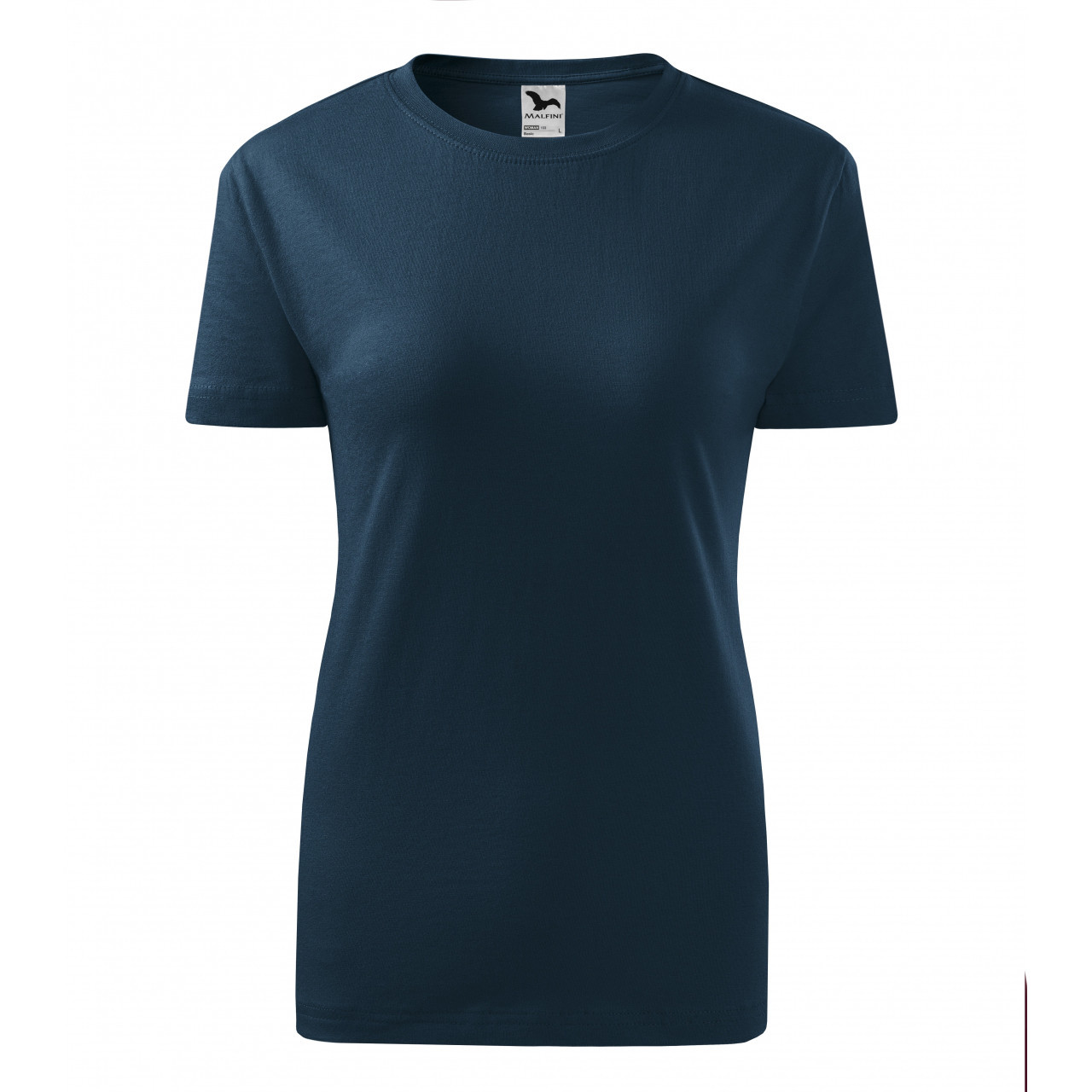 Tričko dámske Malfini Classic New - navy, XXL