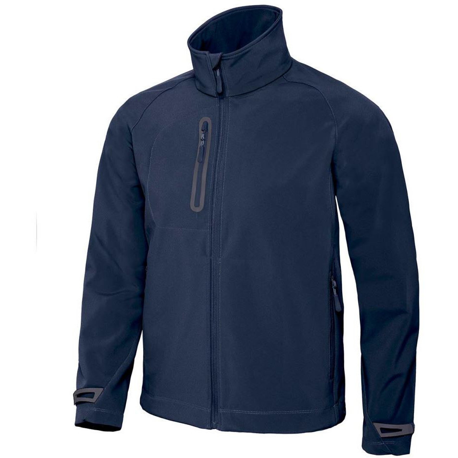 Pánska softshellová bunda B&C X-Lite Softshell - navy, S
