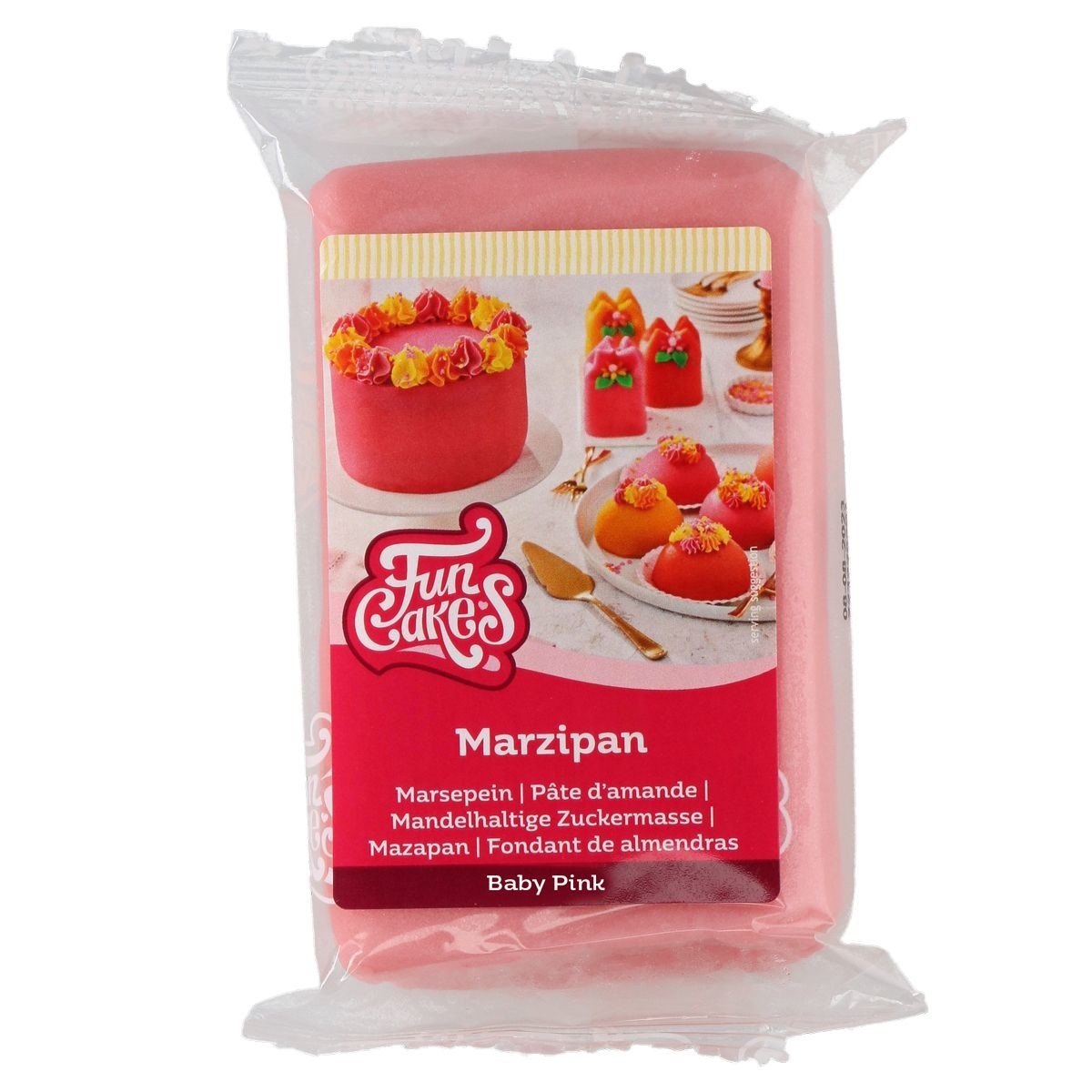 Funcakes Marcipán ružový - Baby Pink 250 g
