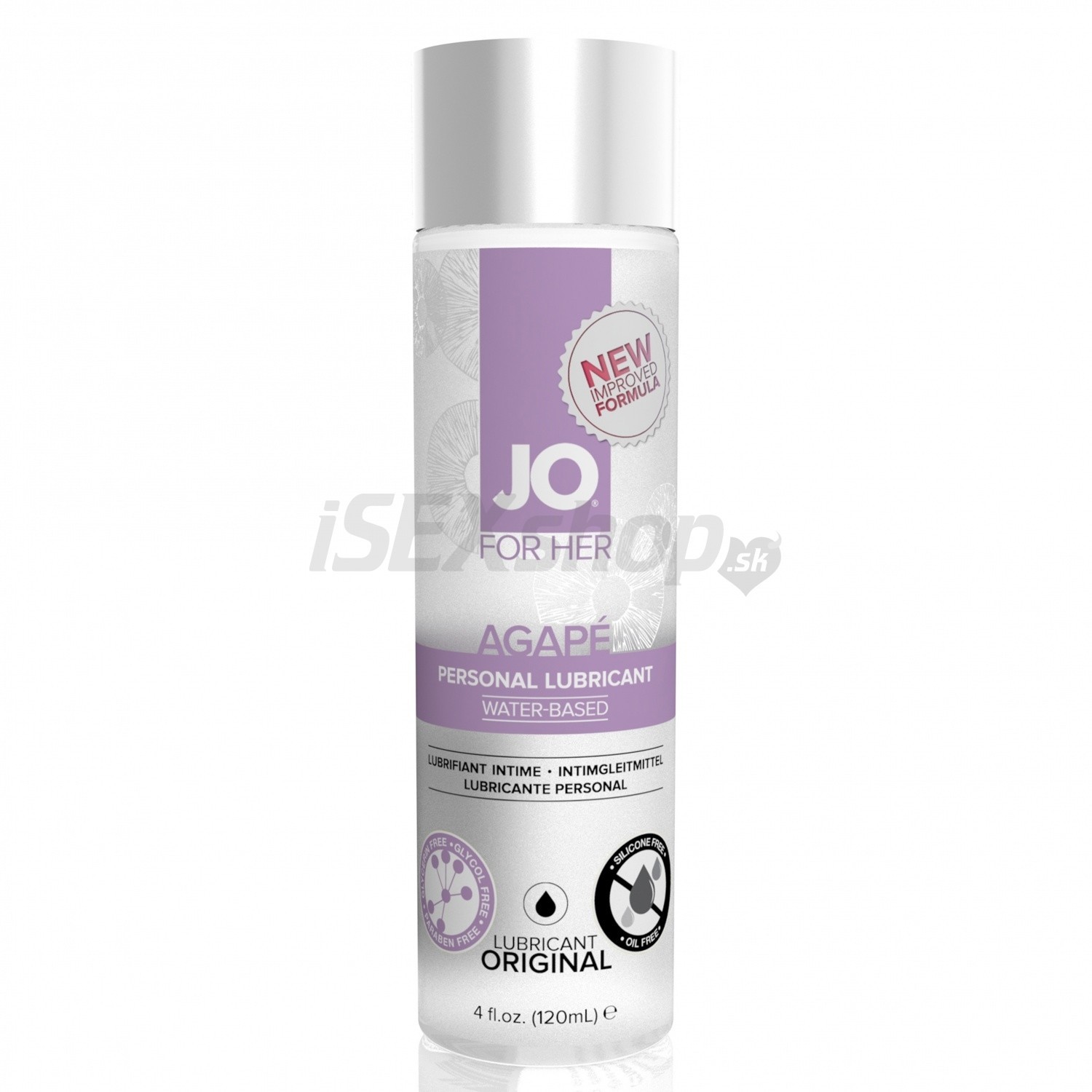 System JO Agapé Original Lubricant 120ml