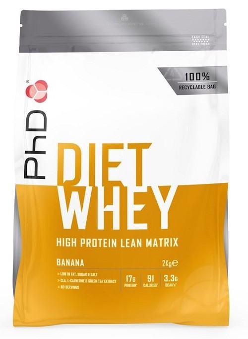 Phd diet whey protein 2000 g - banán