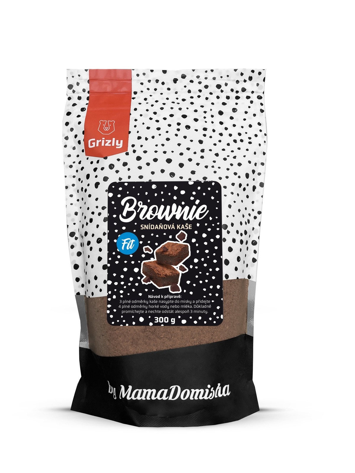 GRIZLY Kaša Brownie FIT by @mamadomisha 300 g
