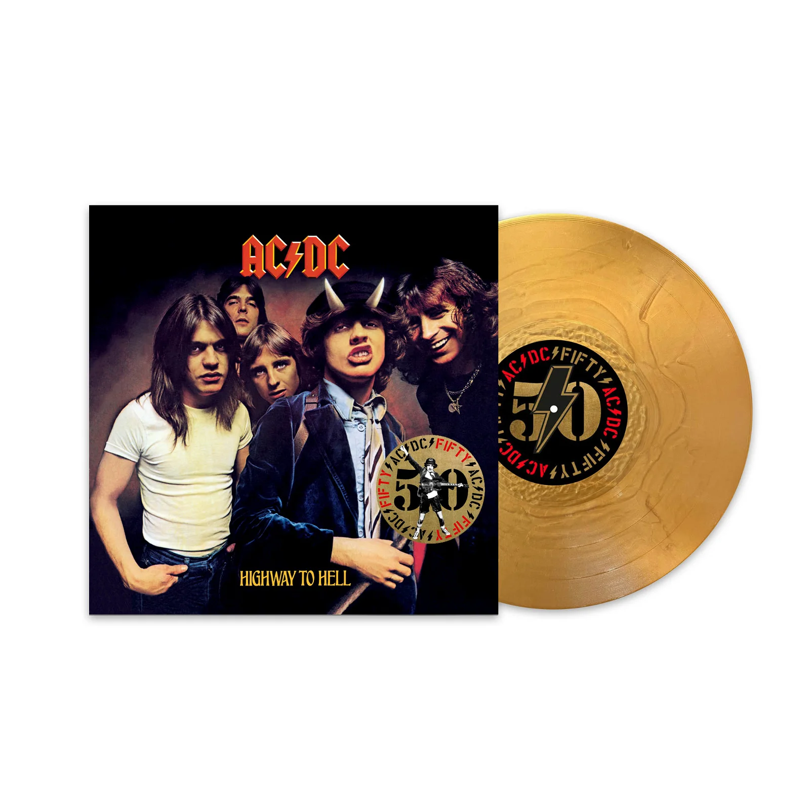 AC/DC - Highway To Hell (50th Anniversary) (Gold Metallic) LP