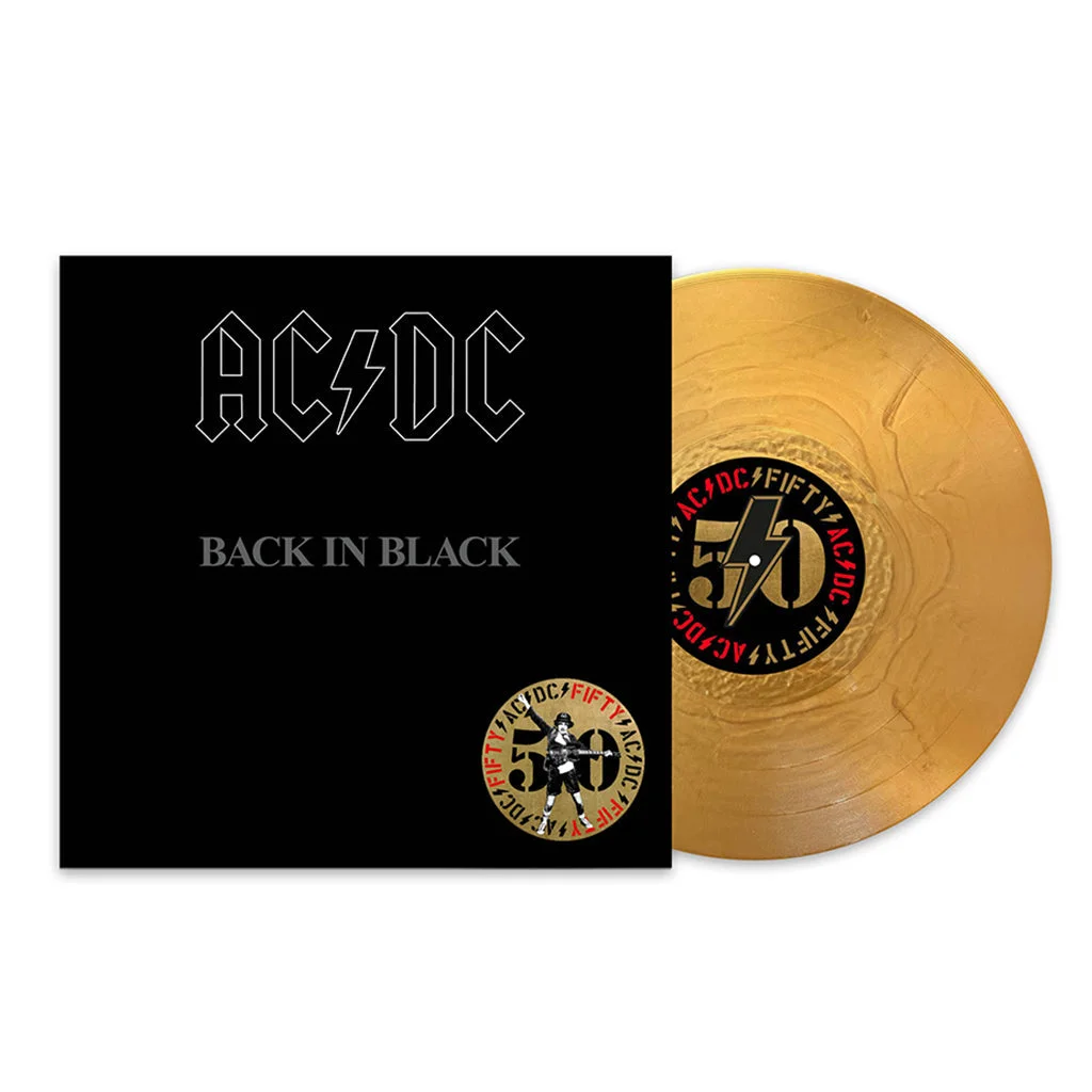 AC/DC - Back In Black (50th Anniversary) (Gold Metallic) LP