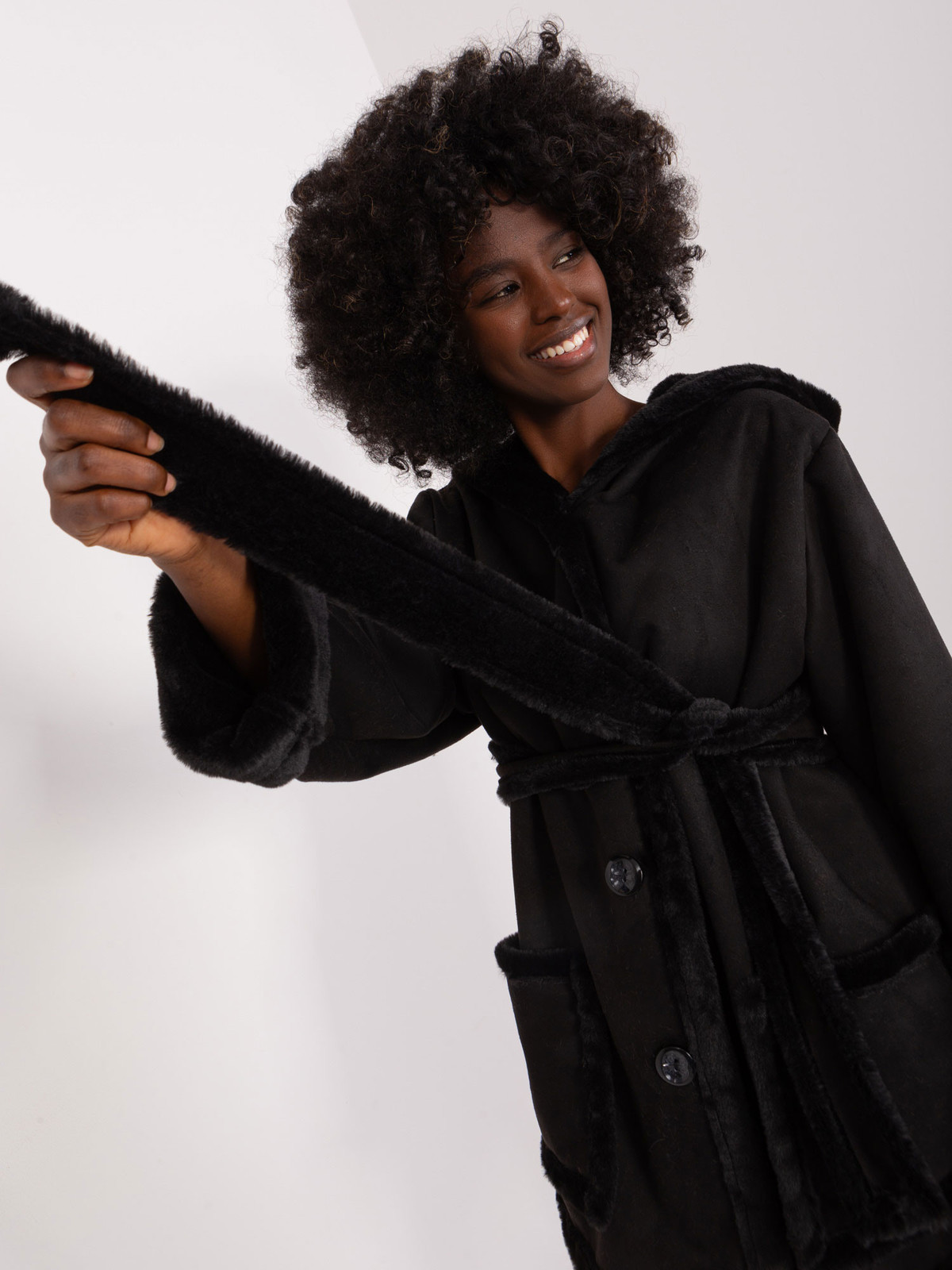 LK KR 509459 bunda.96P čierna S/M