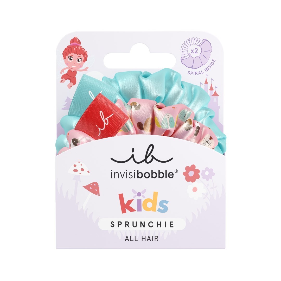 Invisibobble Gumička do vlasov Kids Sprunchia Puppy Love 2 ks