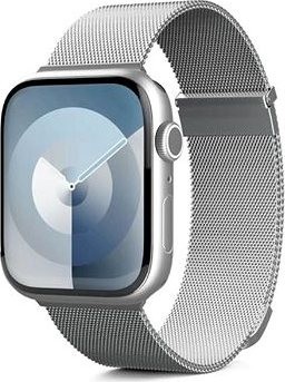 Epico Milanese+ pre Apple Watch 38/40/41 mm – strieborný