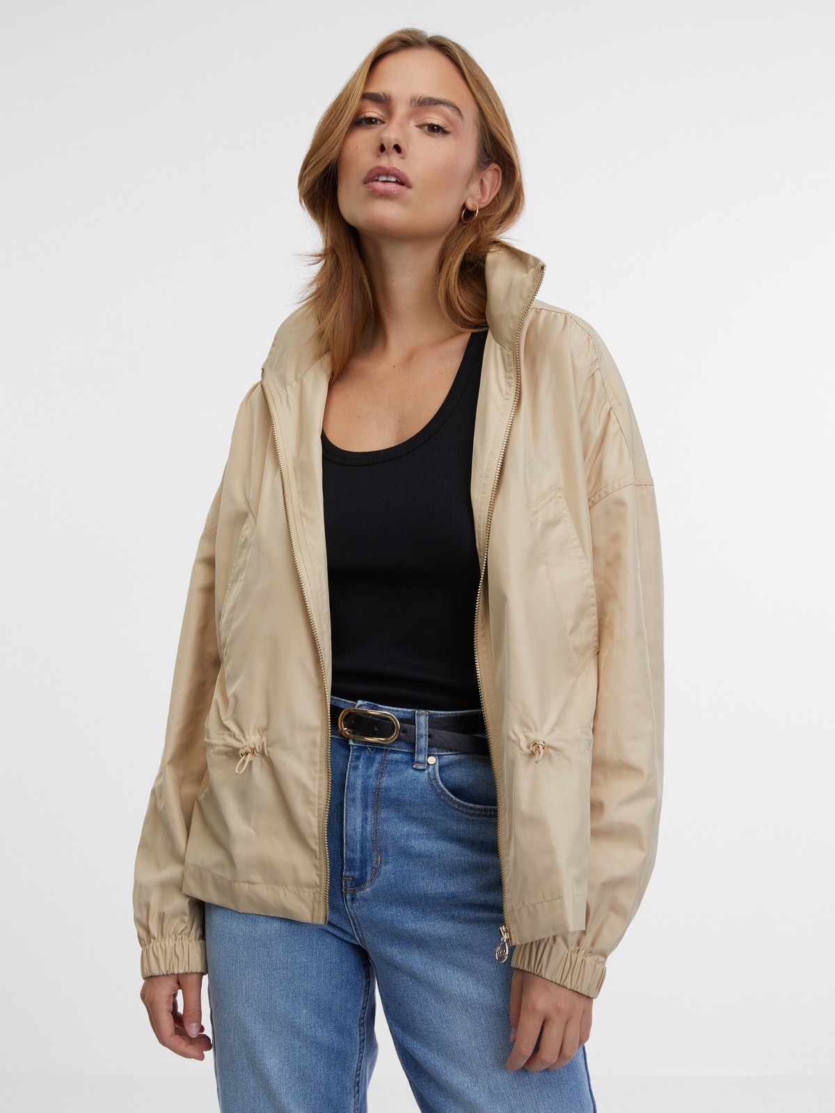 Orsay Beige Women's Lightweight Jacket - Women