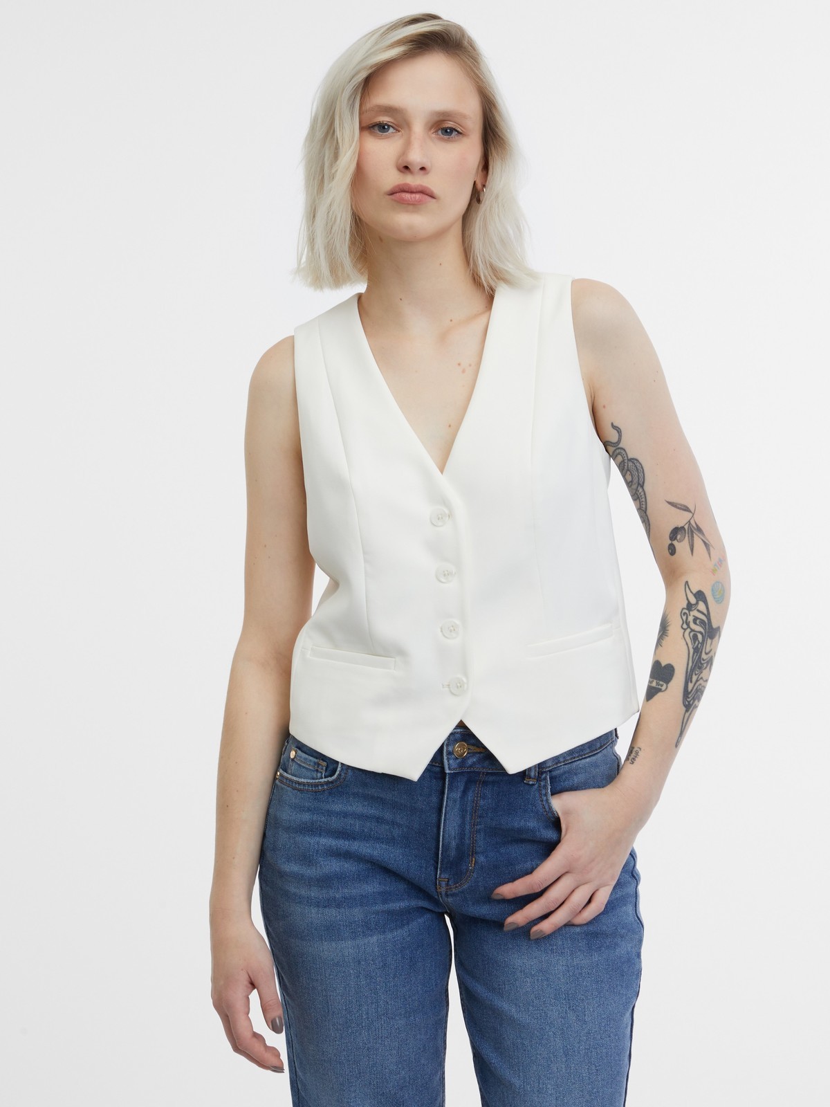 Orsay Cream Women's Cardigan - Women's
