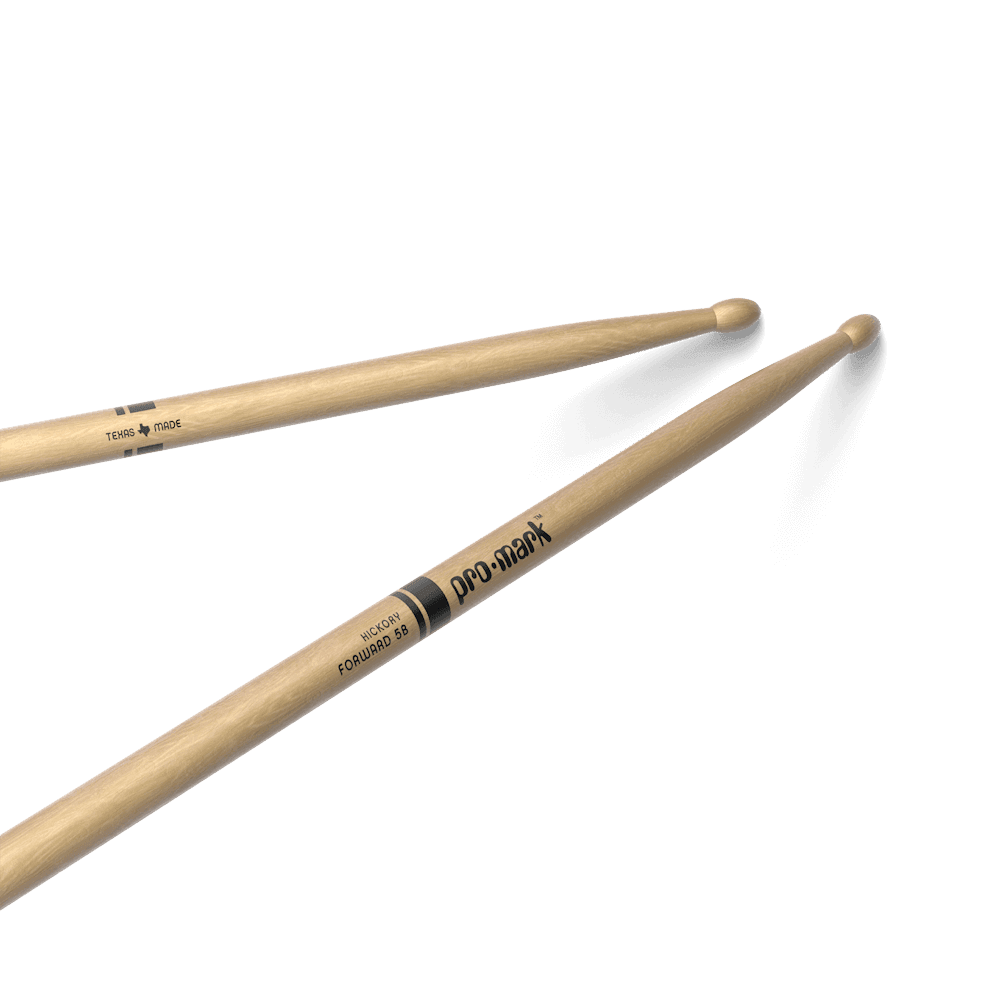 ProMark Classic Forward 5B Hickory Drumstick, Oval Wood Tip