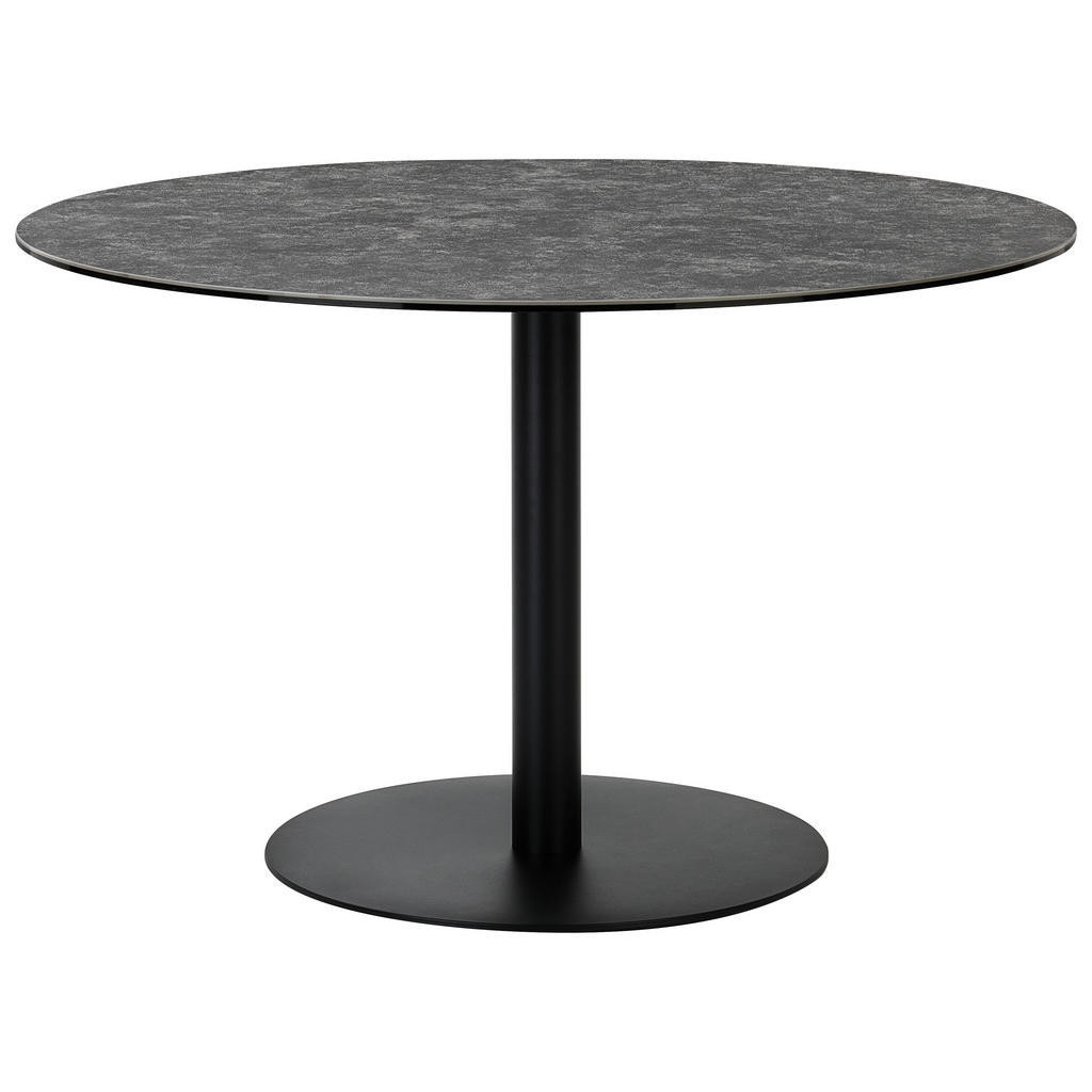 Livetastic JEDÁLENSKÝ STÔL, čierna, tmavosivá, 120/120/74 cm