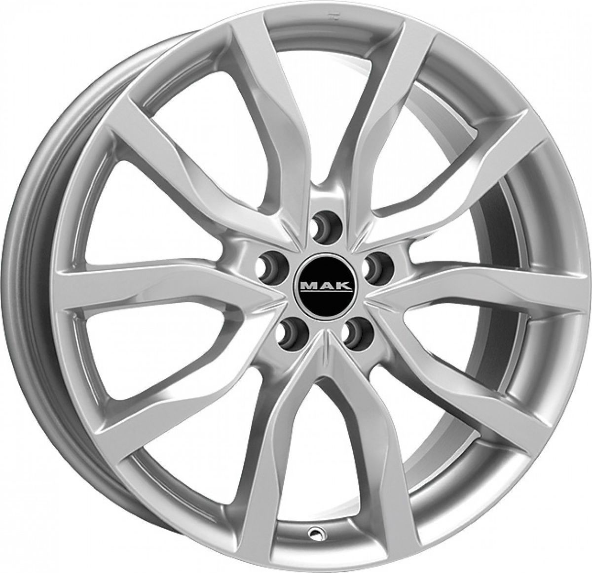 Mak HIGHLANDS farba: SILVER 6.5 16 5x114.3 ET40