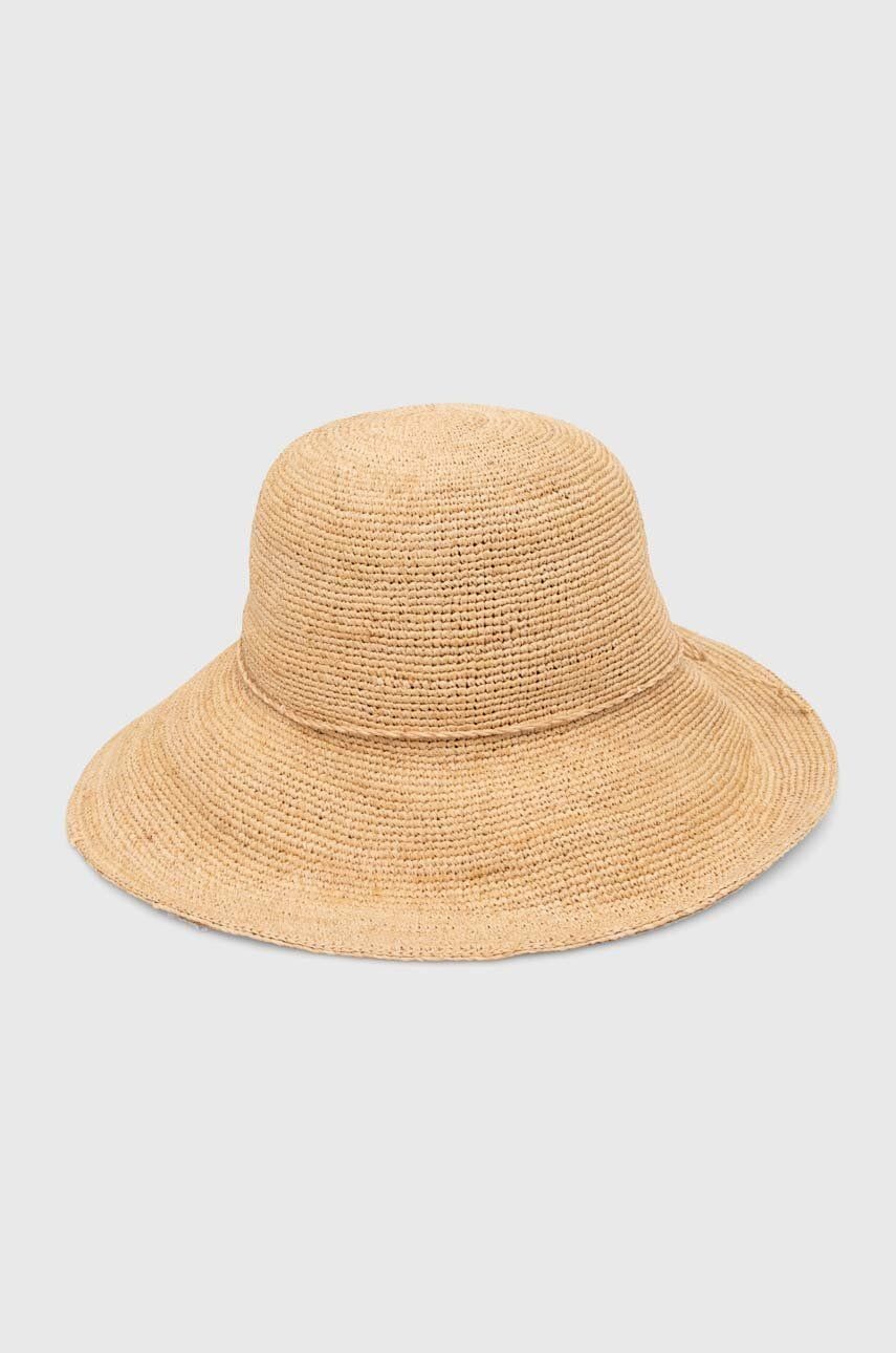 Klobúk Answear Lab HANDMADE béžová farba