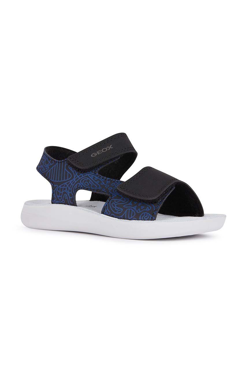 Detské sandále Geox SANDAL LIGHTFLOPPY tmavomodrá farba