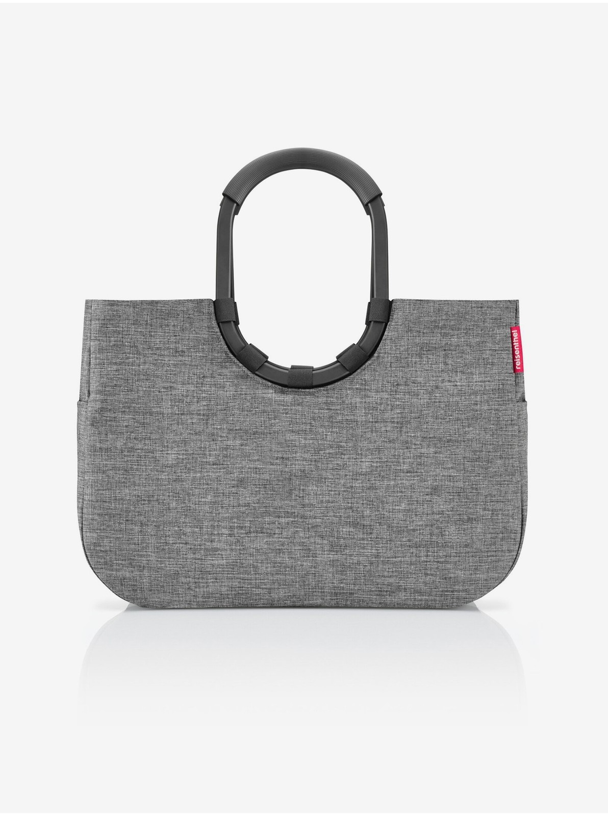 Sivá dámska taška Reisenthel Loopshopper L Frame Twist Silver