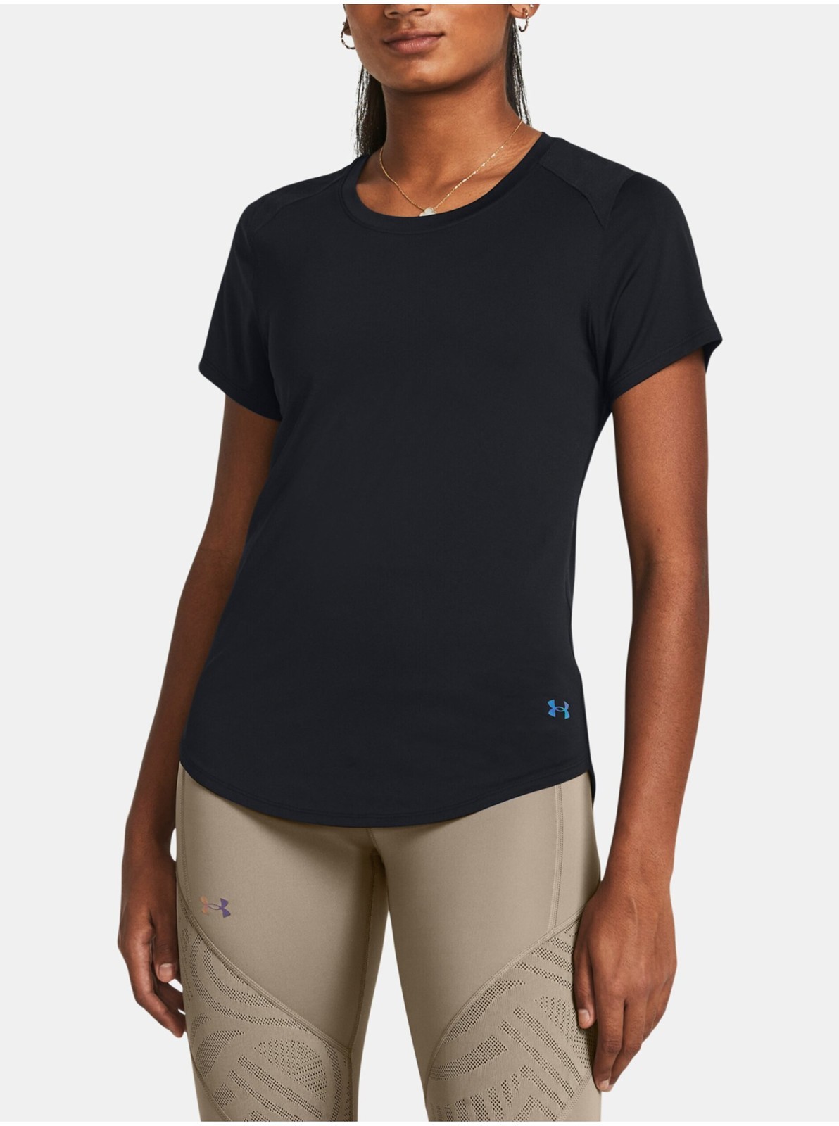 Čierne športové tričko Under Armour Vanish Elite Vent SS