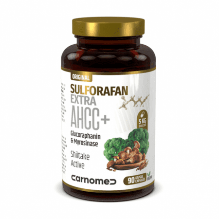 CARNOMED Sulforafan extra AHCC+ 90 kapsúl