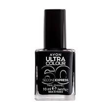 Avon Lak na nechty rýchloschnúci 3v1 - Power Black