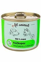 All Animals kočkopes Telecí jatýrka s kolagenem 200g zľava 15% zľava 15%