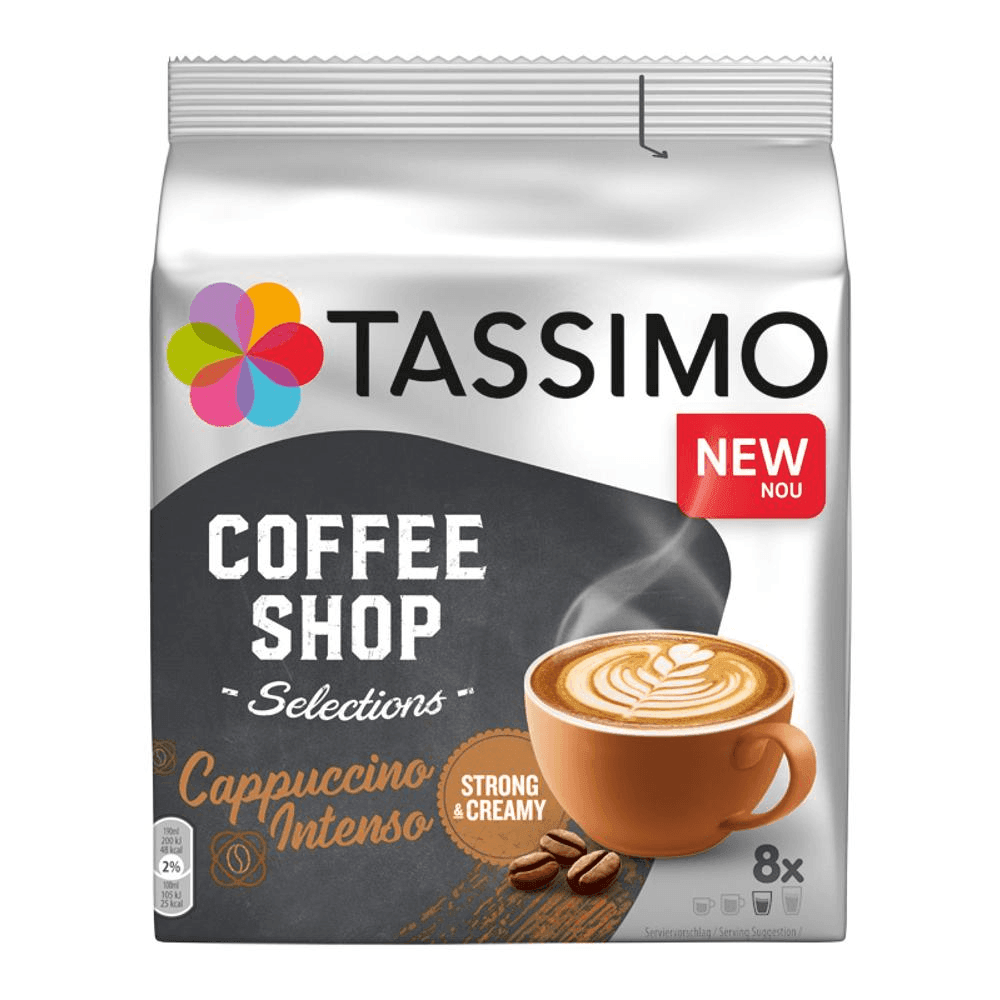 COFF.SH.SEL. CAPPUC.INTEN. 8POR. TASSIMO