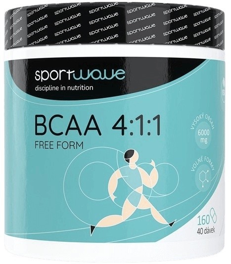 Sportwave bcaa 4:1:1 free form 160 tabliet