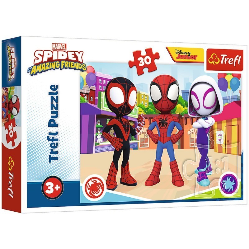 18285 TREFL Detské puzzle - Spidey amazing friends II. - 30ks