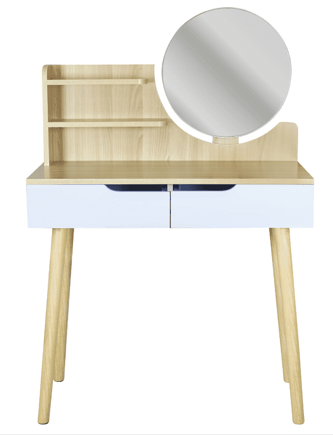 ArtJum Toaletný stolík SCANDI 2 natural | CM-989269