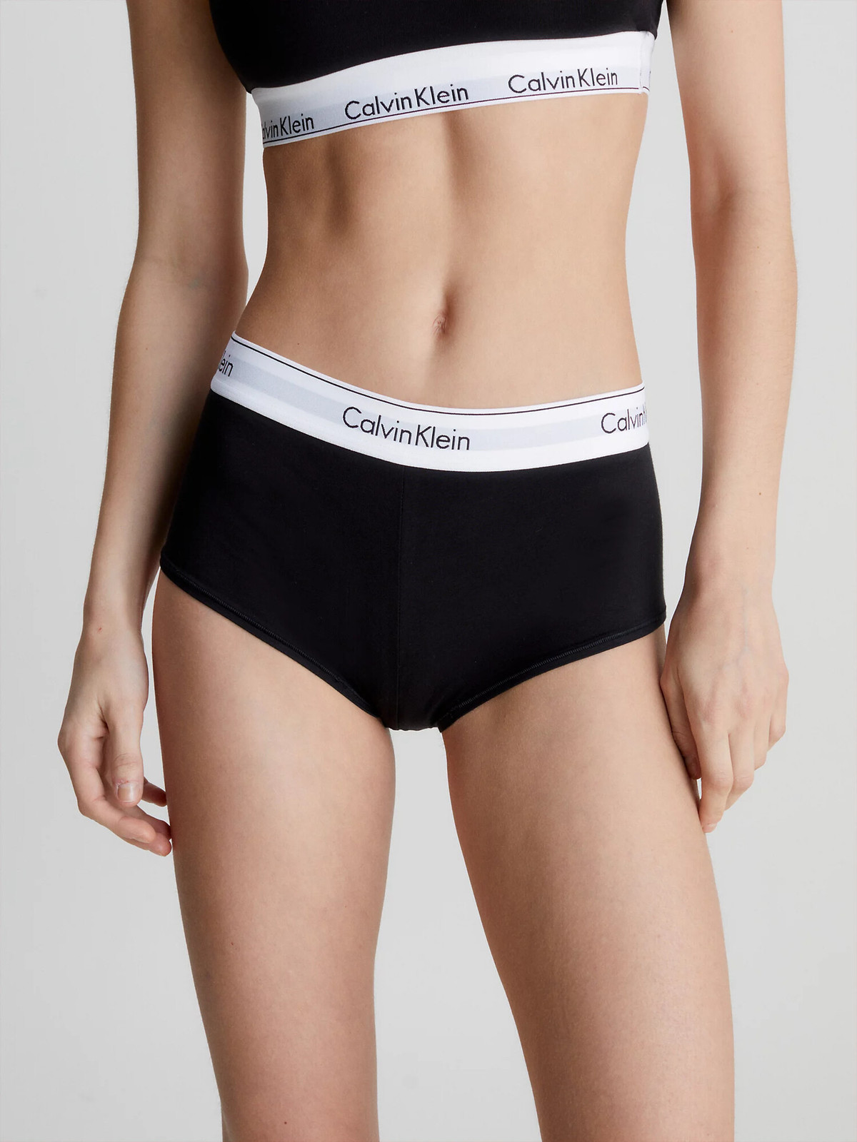 Dámske nohavičky šortky F3788E-001 čierna - Calvin Klein L černá