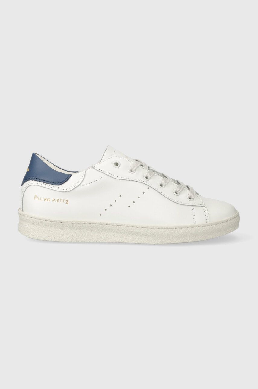 Kožené tenisky Filling Pieces biela farba