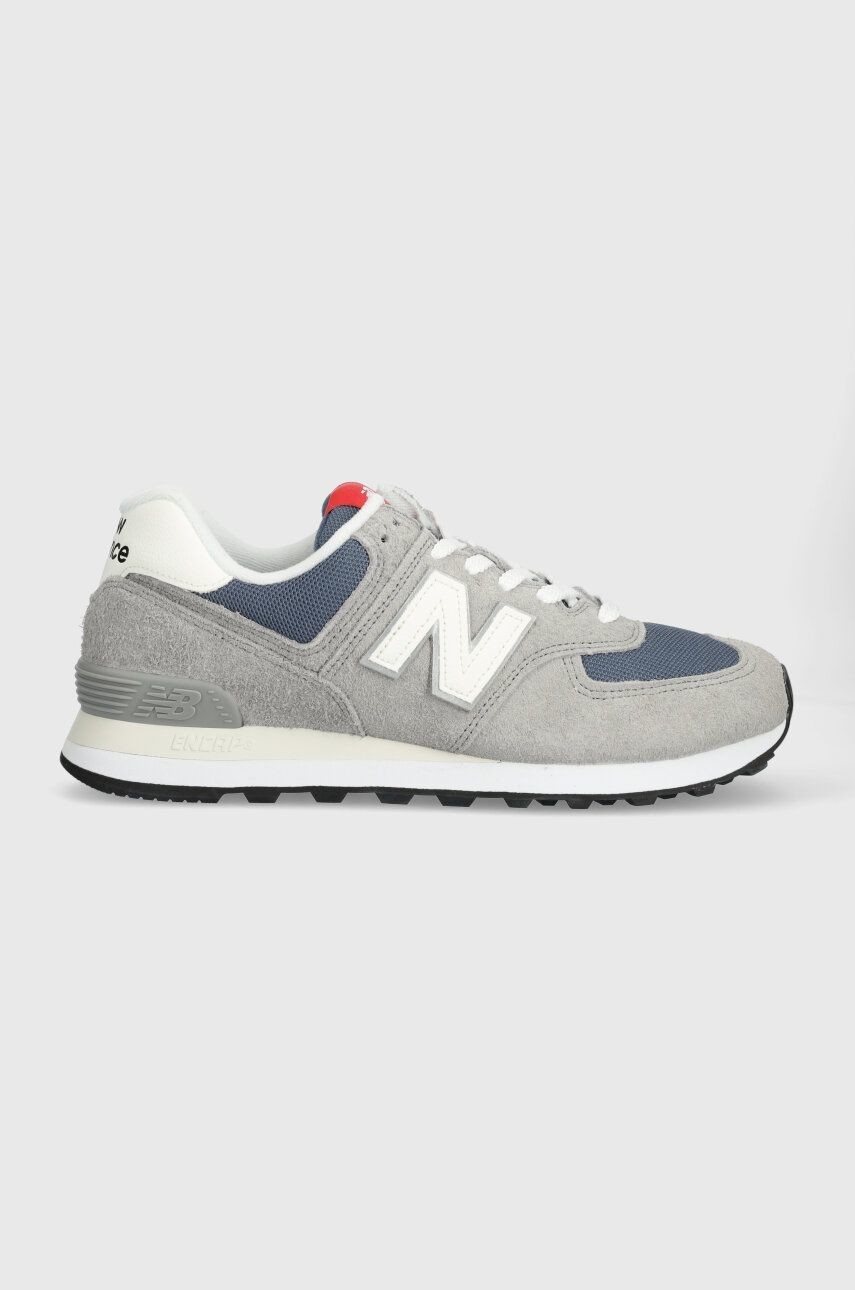 Tenisky New Balance 574 šedá farba, U574GWH