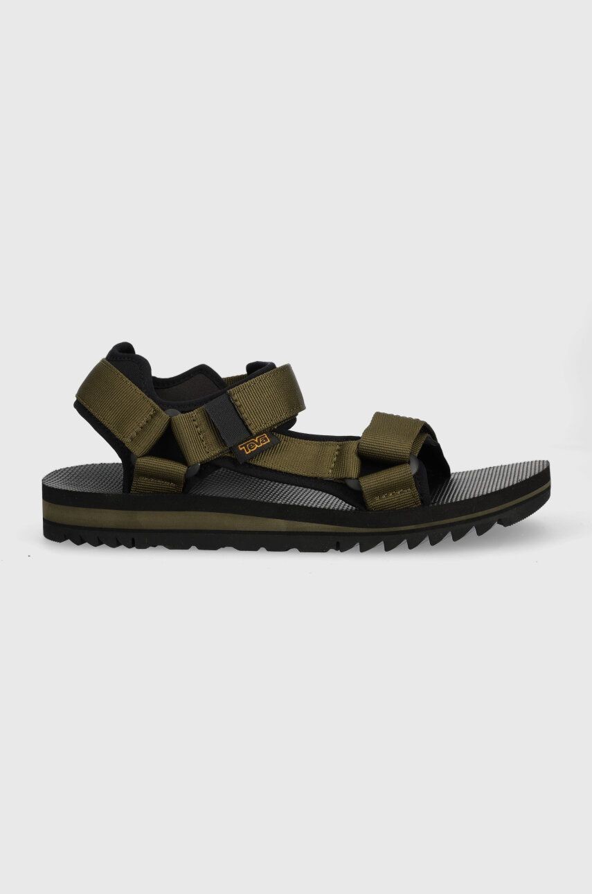 Sandále Teva 1106786-Olive, pánske, zelená farba