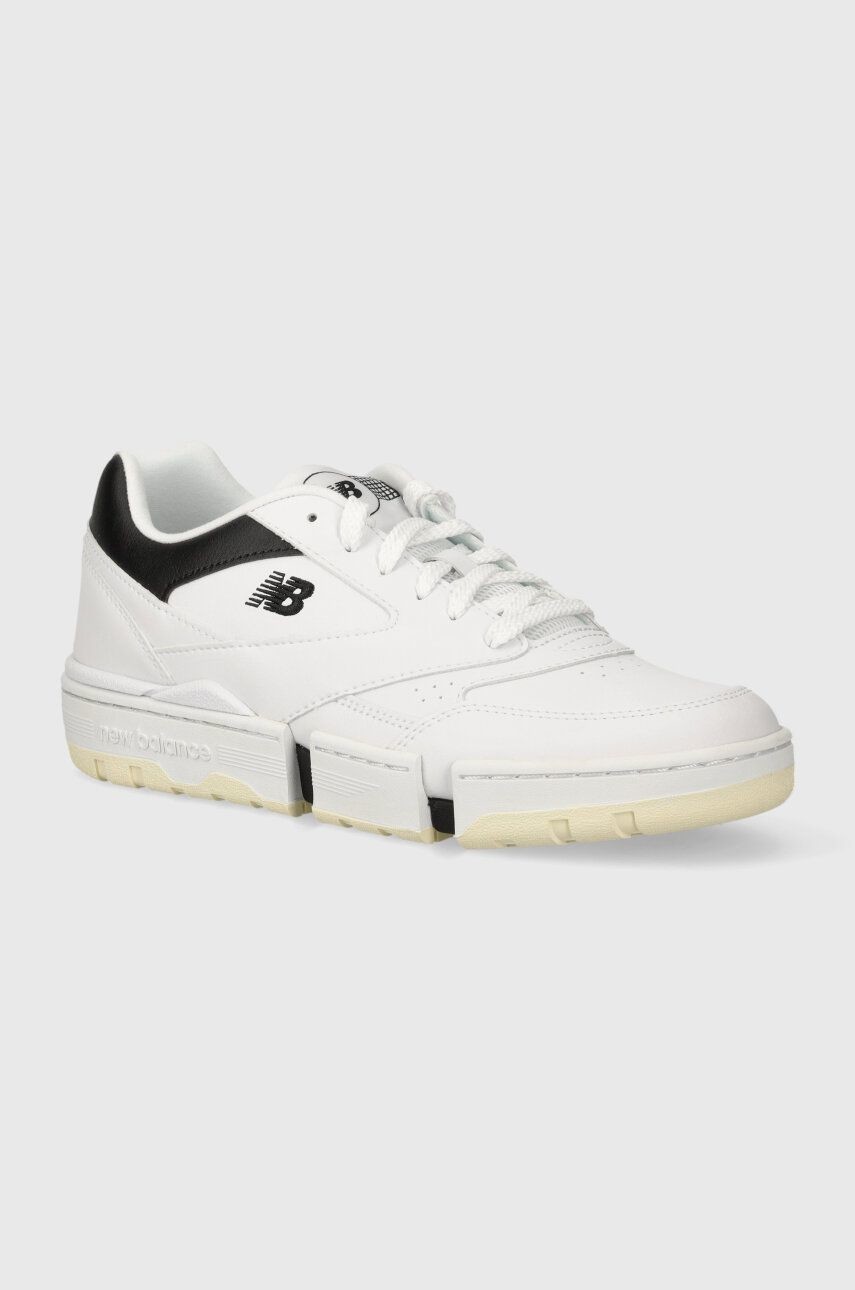 Kožené tenisky New Balance CTJSJ1 biela farba