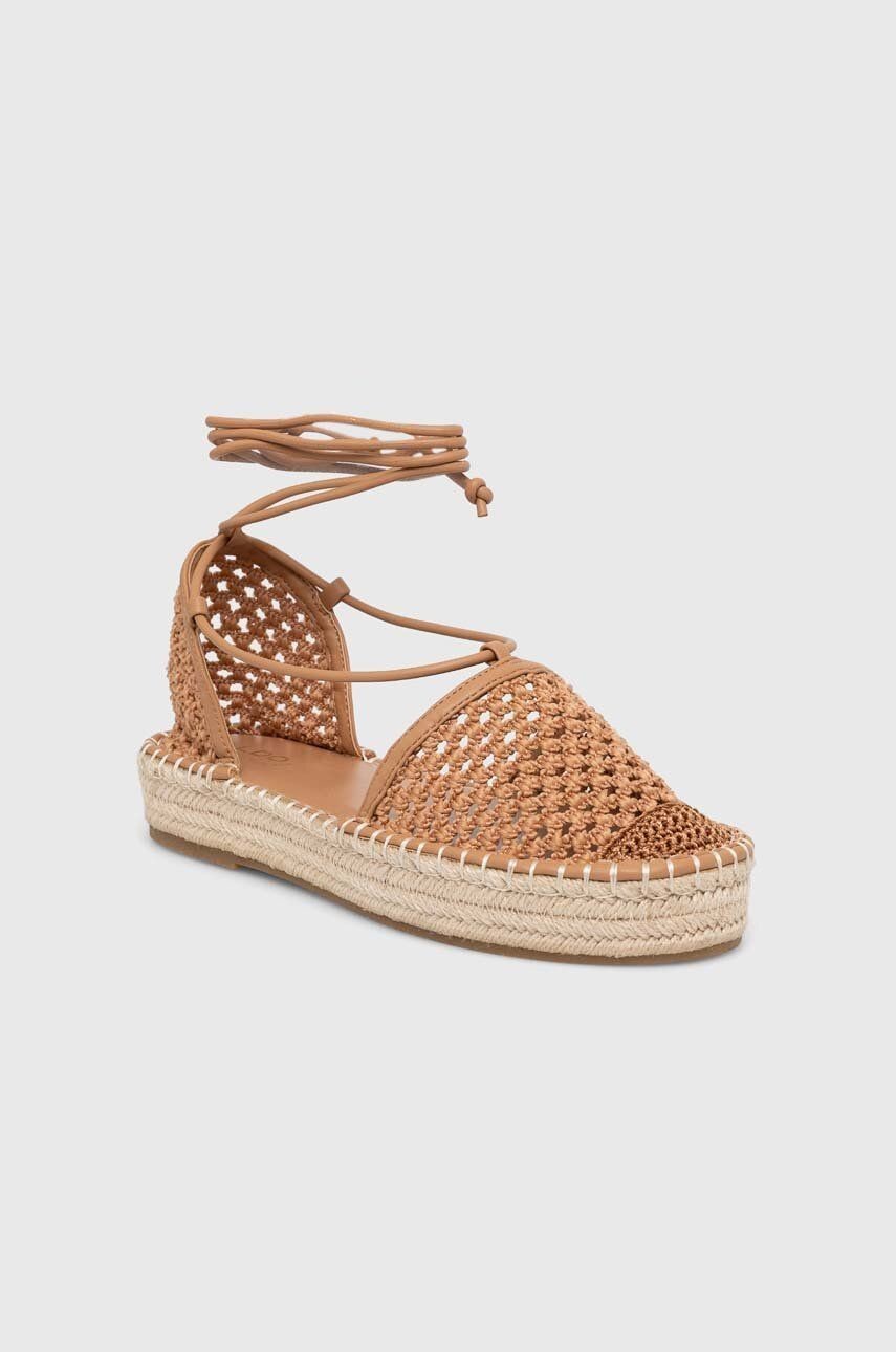 Espadrilky Aldo Picot hnedá farba, na platforme, 13741689.Picot