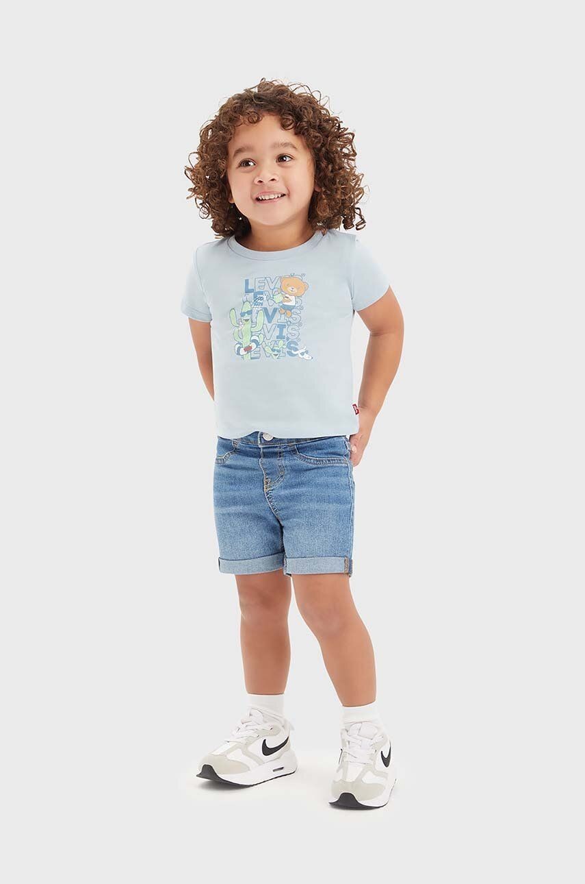 Sada pre bábätká Levi's LVB CRITTER STACKED LOGO TEE S