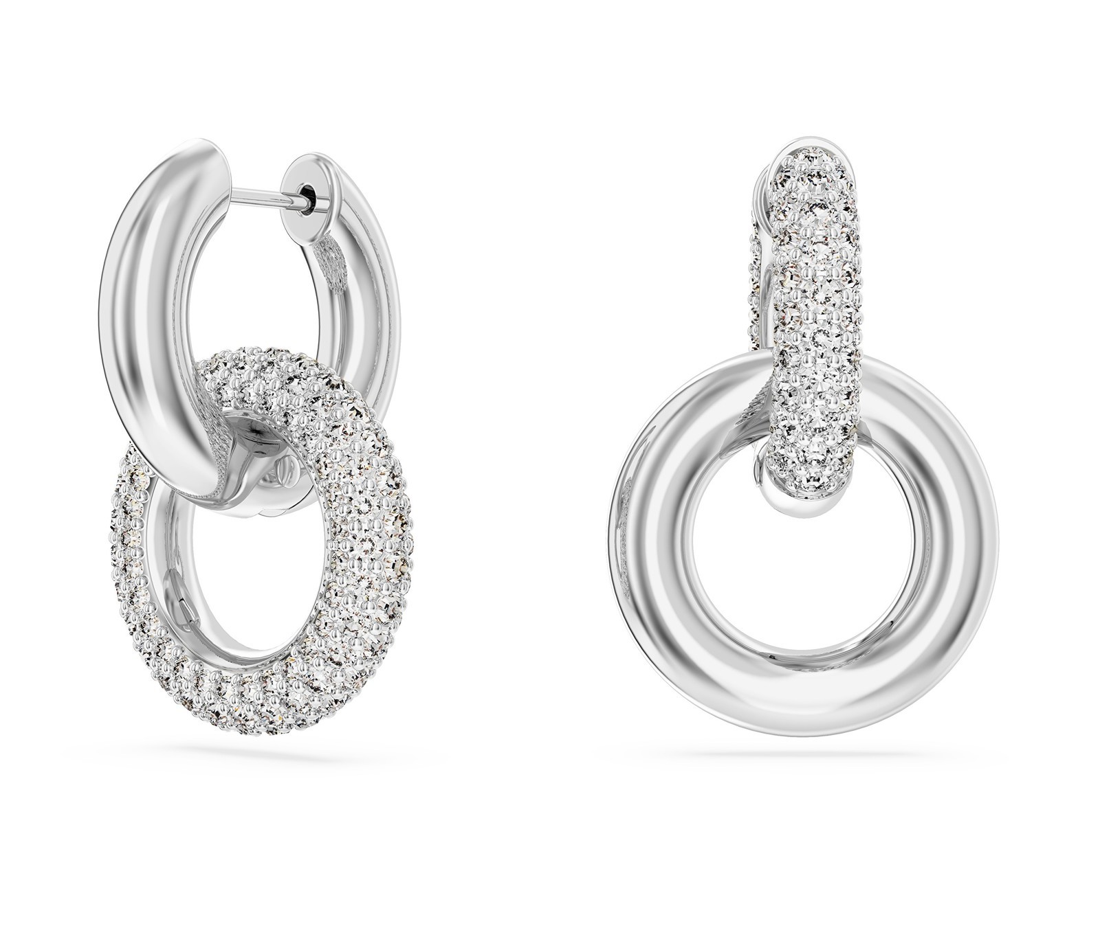 Swarovski Pôvabné kruhové náušnice Dextera 5671807