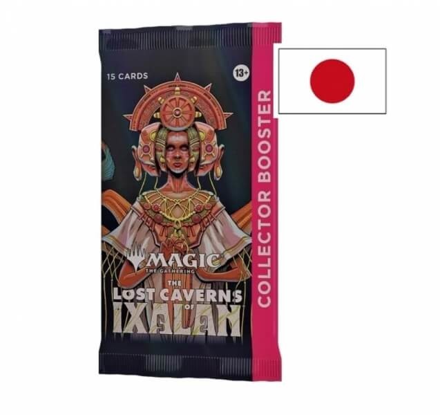 Wizards of the Coast Magic the Gathering The Lost Caverns of Ixalan Collector Booster Japonsky