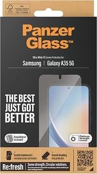 PanzerGlass Samsung Galaxy A35 5G s inštalačným rámčekom