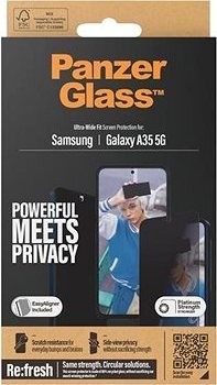 PanzerGlass Privacy Samsung Galaxy A35 5G s inštalačným rámčekom