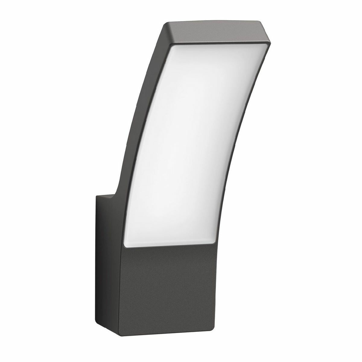 Philips SPLAY UltraEfficient vonkajšie nástenné LED svietidlo 3,8 W 2700K, antracit