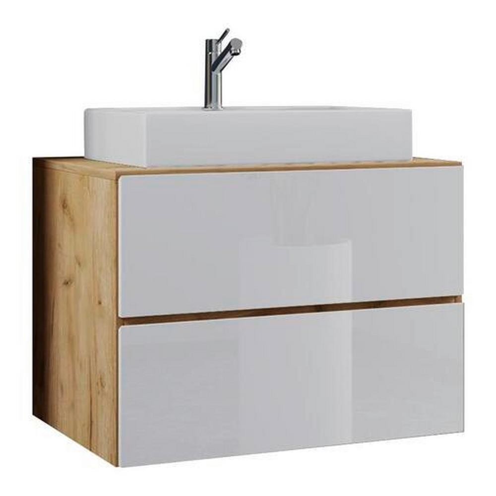 Skrinka S Umývadlom Š: 60cm Biela