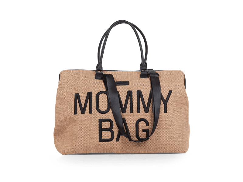 CHILDHOME - Prebaľovacia taška Mommy Bag RAFFIA LOOK