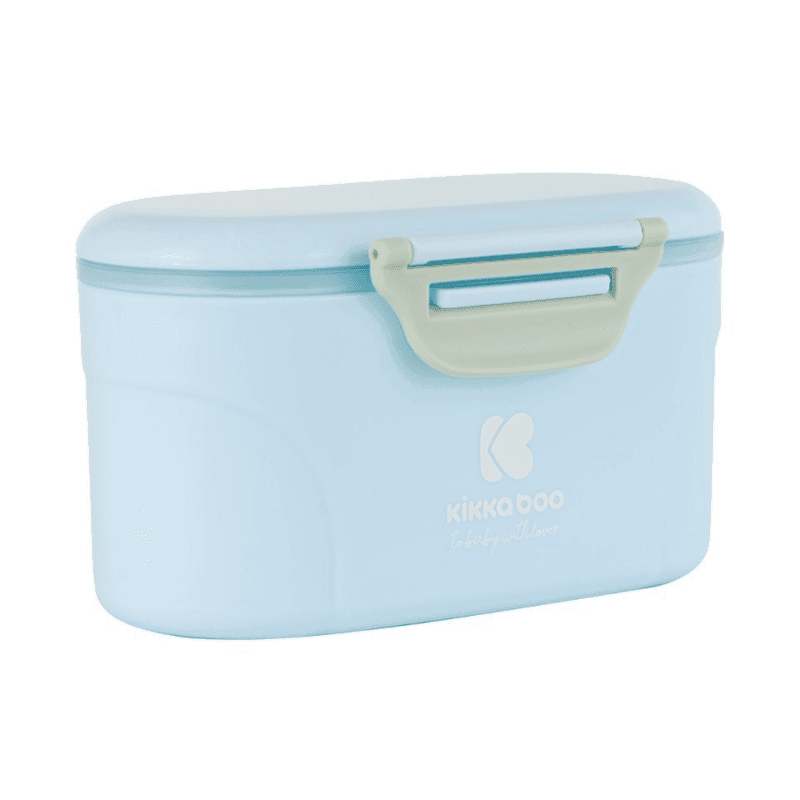 KIKKABOO - Zásobník na sušené mlieko s odmerkou 130g Blue