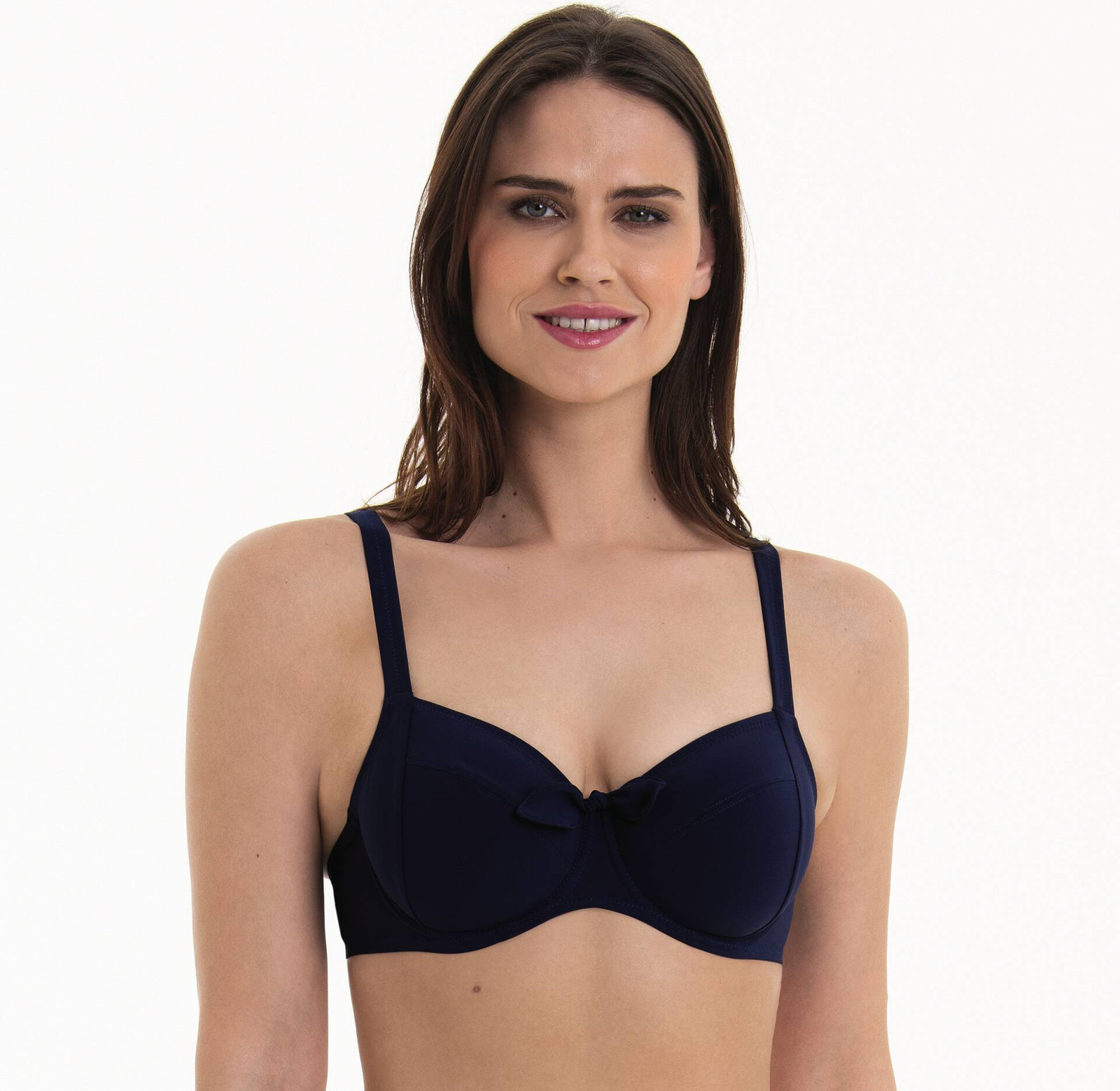 Štýl Leandra Top Bikini Top 8772-1 tm.modrá - RosaFaia 321 tm.modrá 36C
