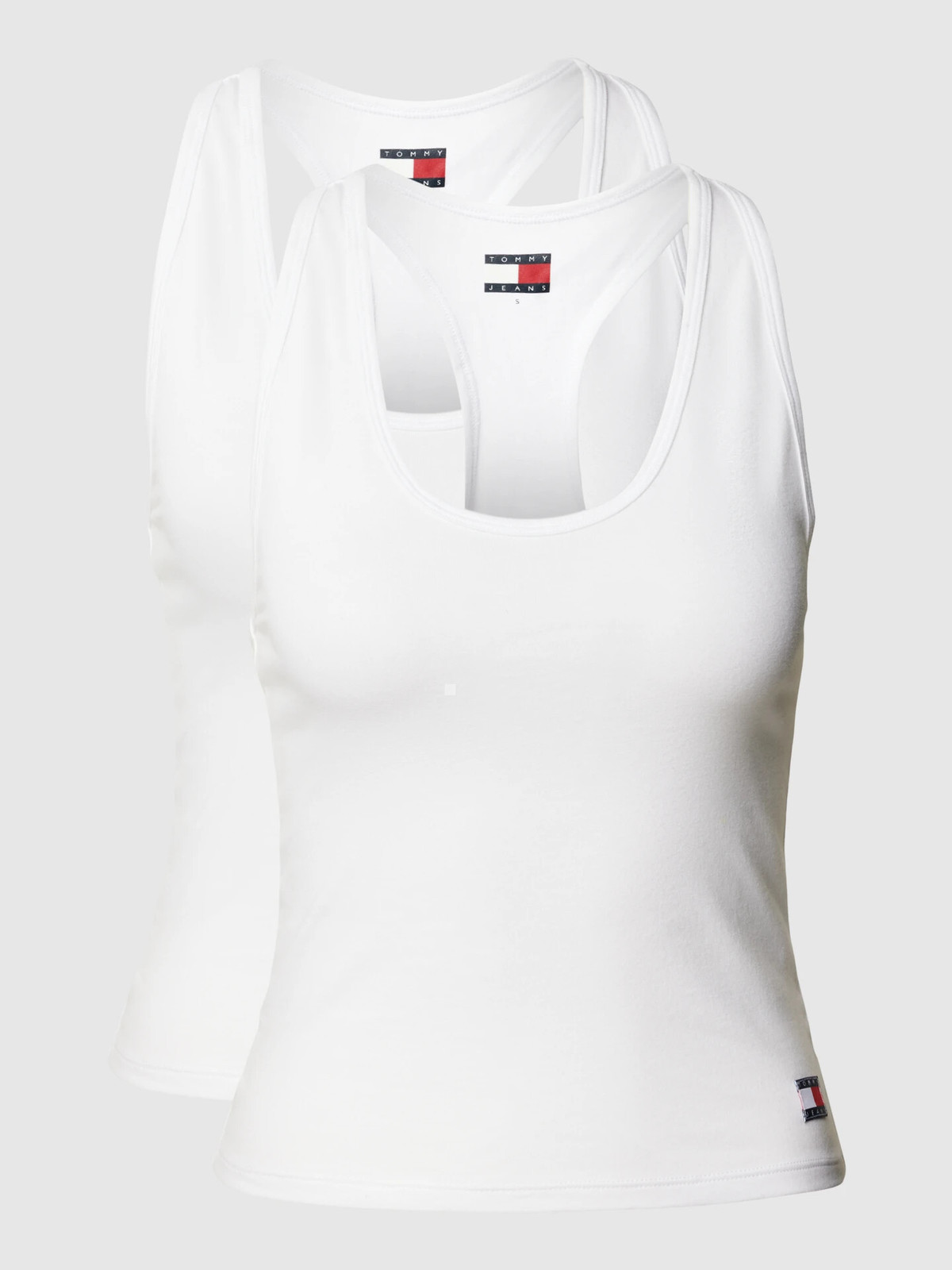 Dámske tielko 2Pack UW0UW05014 05F White - Tommy Hilfiger XS
