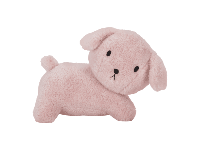 LITTLE DUTCH - Psík Snuffie Fluffy Pink 25 cm