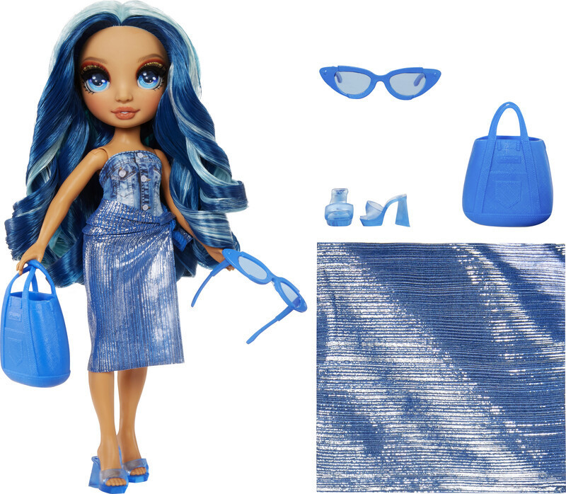 Rainbow High Fashion bábika v plavkách - Skyler Bradshaw