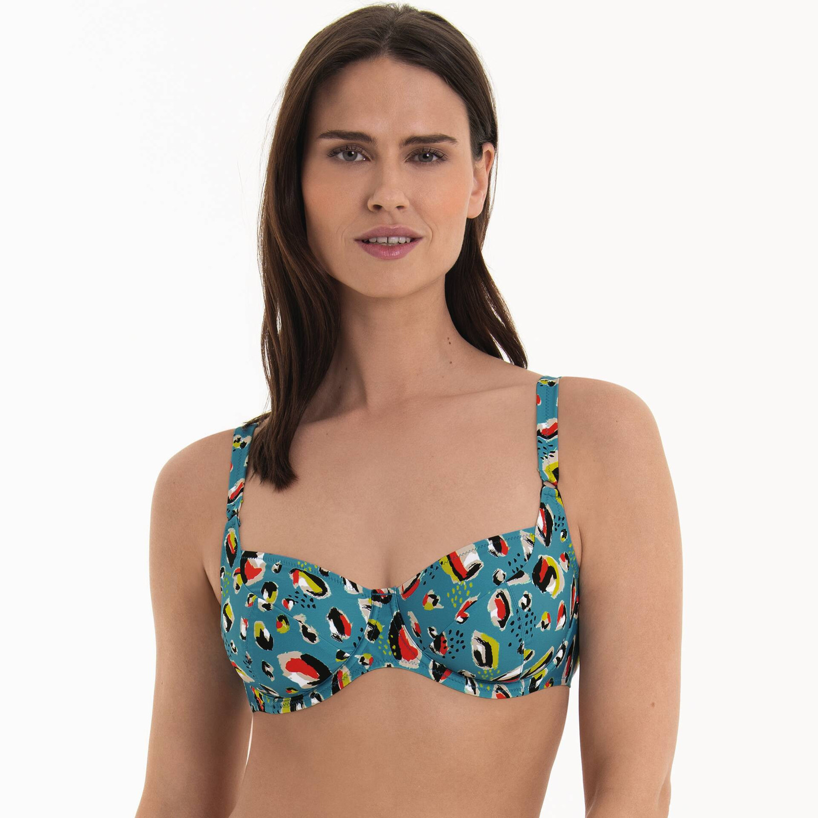 Štýl Federica - Vrchný diel plaviek 8747-1 kobyla - RosaFaia 304 mare 38C