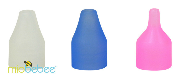MIOBEBEE - Silikónový nástavec 3 ks
